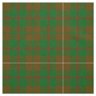 Skotsk Klan MacKinnon som jaktar Tartan Play Tyg