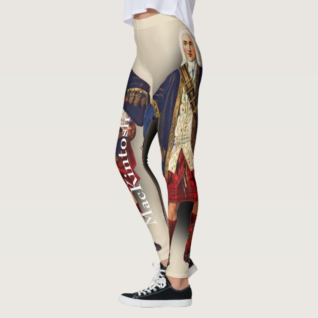 Skotsk klan MacKintosh av R.R. McIan Leggings (Vänster)