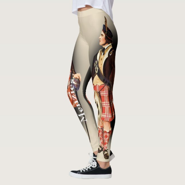 Skotsk klan Menzies av R.R. McIan Leggings (Vänster)