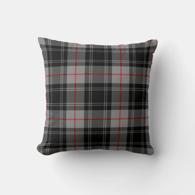 Skotsk Klan Moffat Tartan Plaid Kudde (Framsida)