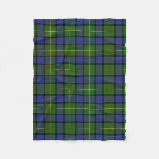Skotsk Klan Muir Tartan Play Fleecefilt (Framsidan)