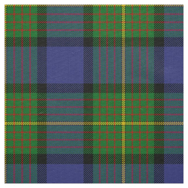 Skotsk Klan Muir Tartan Play Tyg (Prov)