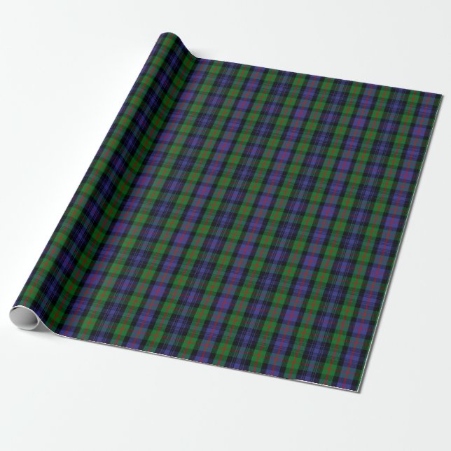 Skotsk Klan Murray Tartan Play Presentpapper (Utrullad)