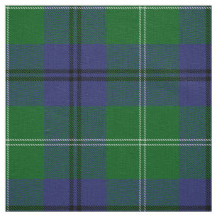 Skotsk Klan Oliphant Tartan Plaid Tyg
