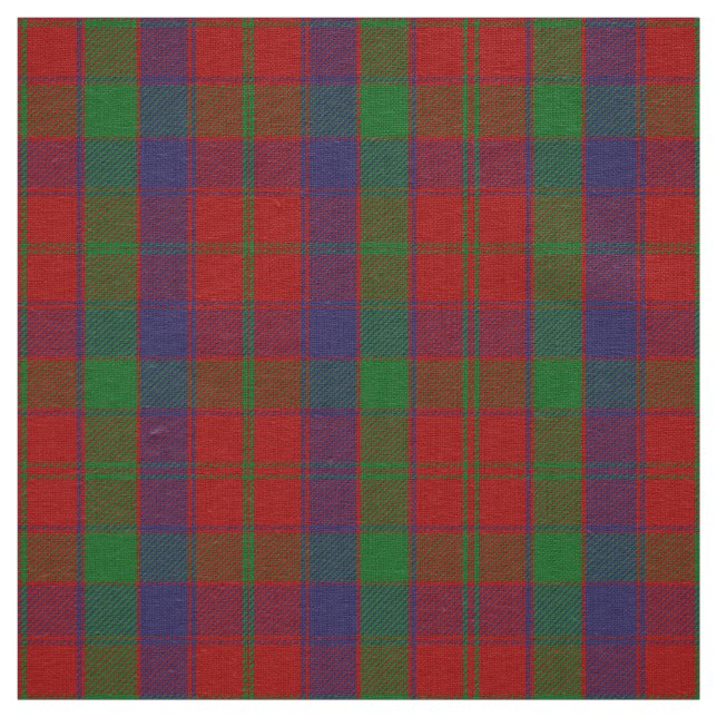 Skotsk Klan Robertson Tartan Play Tyg (Prov)