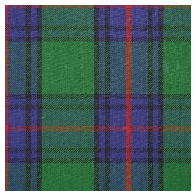 Skotsk Klan Shaw Tartan Play Tyg (Prov)