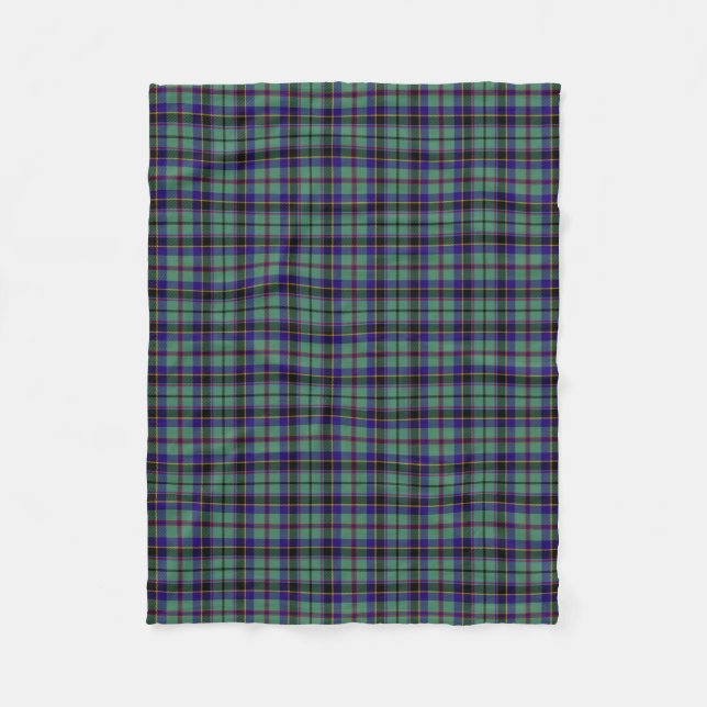 Skotsk Klan Stevenson Tartan Play Fleecefilt (Framsidan)