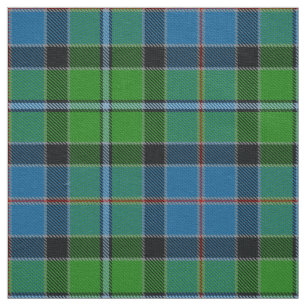Skotsk Klan Stirling Tartan Plade Tyg