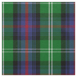 Skotsk Klan Sutherland Tartan Plaid Tyg