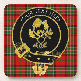 Skotsk Klan Vapensköld Ro Thistle Underlägg