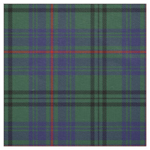 Skotsk Klan Walker Tartan Plaid Tyg