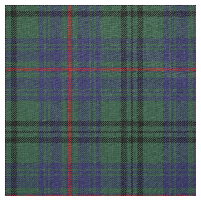 Skotsk Klan Walker Tartan Plaid Tyg (Prov)