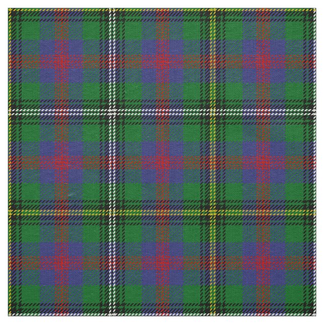 Skotsk Klan Wood Tartan Play Tyg (Prov)