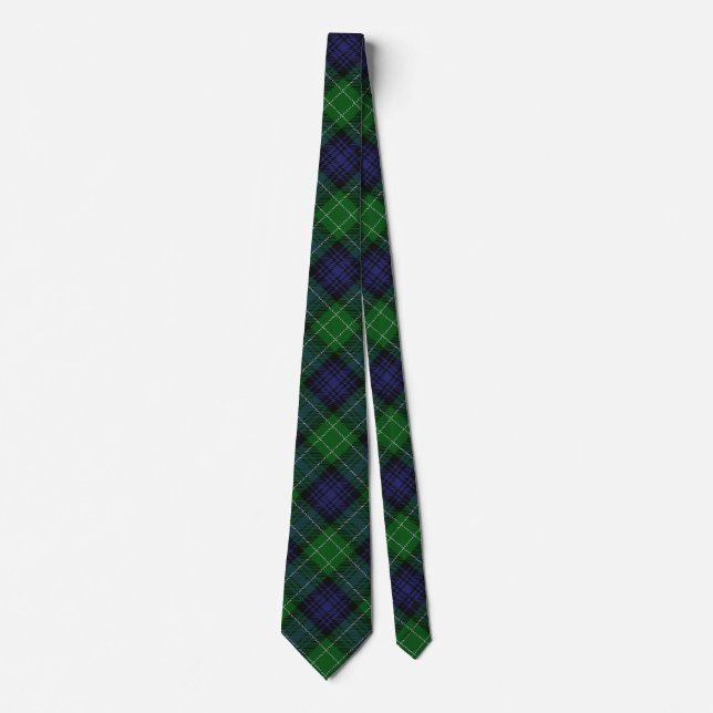 Skotsk klanAbercrombie Tartan Slips (Framsida)