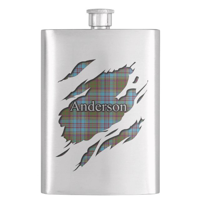 Skotsk klananderssonTartan Fickplunta (Framsidan)