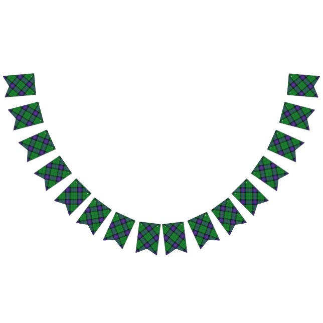 Skotsk klanArmstrong Tartan Vimplar (Alla)