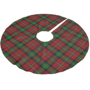 Skotsk klanBoyd Tartan Julgransmatta Borstad Polyester