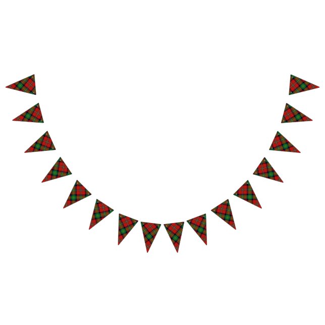 Skotsk klanBoyd Tartan Vimplar (Alla)