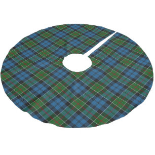 Skotsk klanColquhoun Tartan Julgransmatta Borstad Polyester