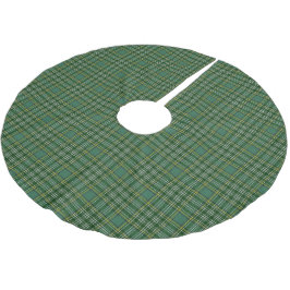 Skotsk klanCurrie Tartan Julgransmatta Borstad Polyester