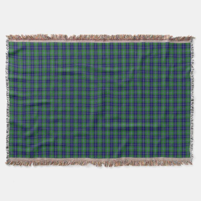 Skotsk klanDouglas Tartan Mysfilt (Framsidan)