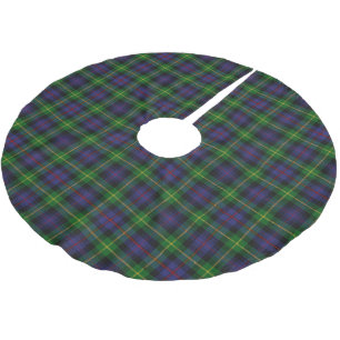 Skotsk klanFarquharson Tartan Julgransmatta Borstad Polyester