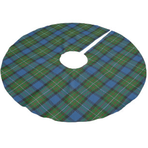 Skotsk klanFergusson Ferguson Tartan Julgransmatta Borstad Polyester