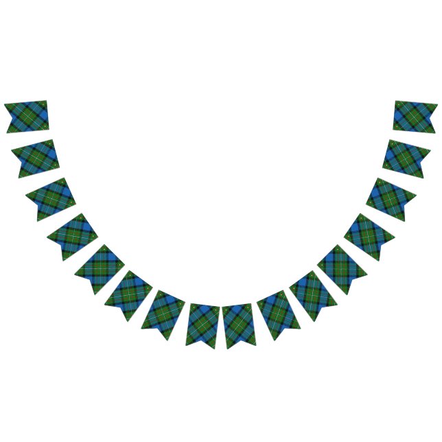 Skotsk klanFergusson Ferguson Tartan Vimplar (Alla)