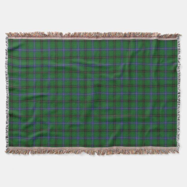 Skotsk klanHenderson Tartan Filt (Framsidan)