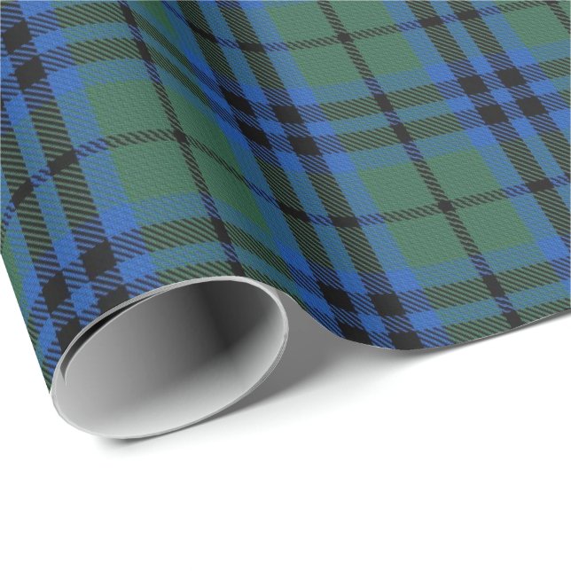 Skotsk klanKeith Tartan Presentpapper (Rullad Hörn)