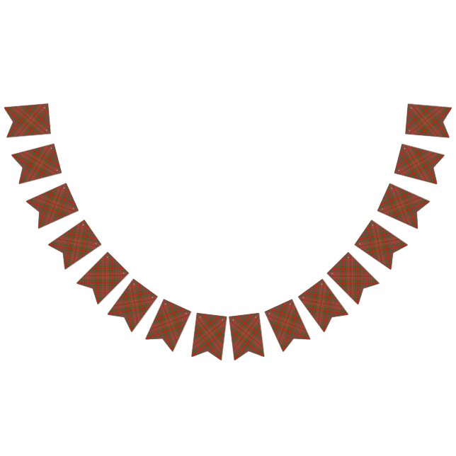 Skotsk klanMacAlister Tartan Vimplar (Alla)