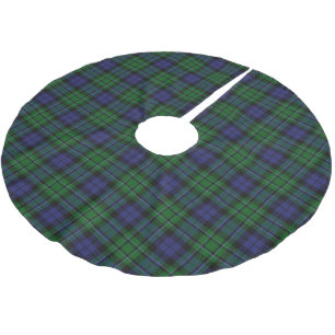Skotsk klanMacCallum Tartan Julgransmatta Borstad Polyester