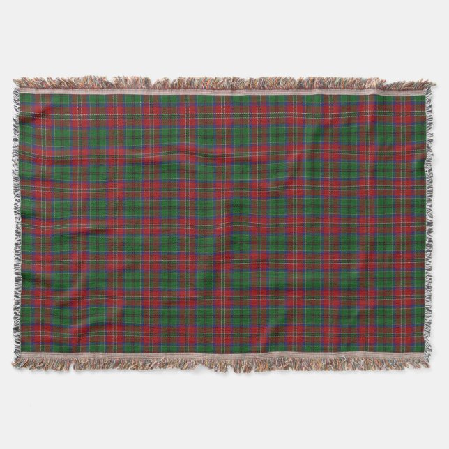 Skotsk klanMacCulloch MacCullough Tartan Mysfilt (Framsidan)