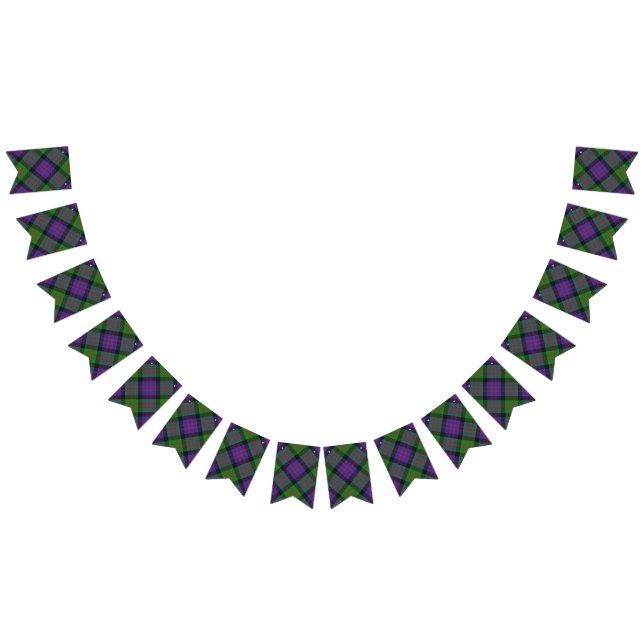 Skotsk klanMacDonald Donald Tartan Vimplar (Alla)