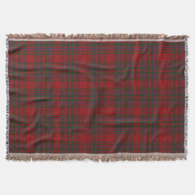 Skotsk klanMacDougall Tartan Mysfilt (Framsidan)