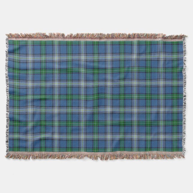 Skotsk klanMacDowall McDowell Tartan Filt (Framsidan)