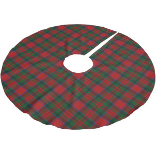 Skotsk klanMacDuff Tartan Julgransmatta Borstad Polyester