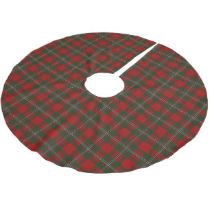 Skotsk klanMacGregor Gregor Tartan Julgransmatta Borstad Polyester