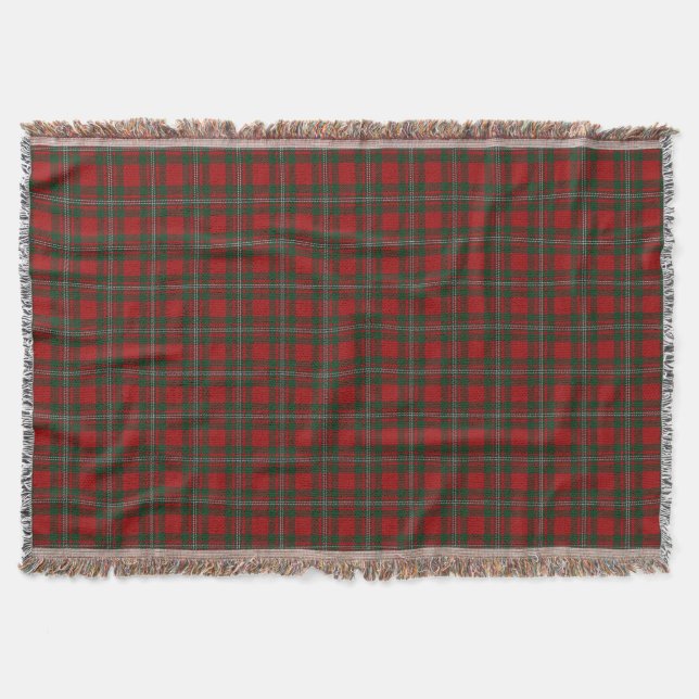 Skotsk klanMacGregor Gregor Tartan Mysfilt (Framsidan)
