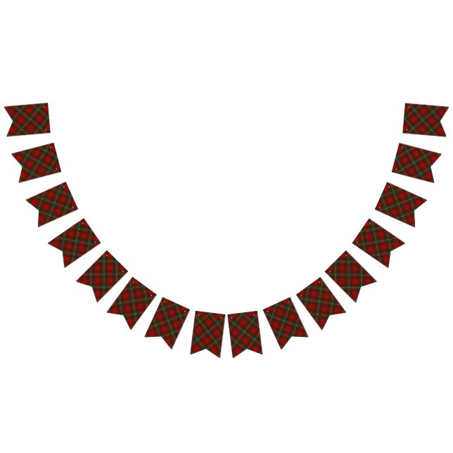 Skotsk klanMacGregor Gregor Tartan Vimplar (Alla)