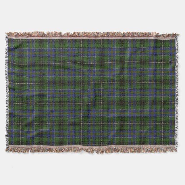 Skotsk klanMacInnes Tartan Filt (Framsidan)