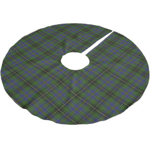 Skotsk klanMacInnes Tartan Julgransmatta Borstad Polyester