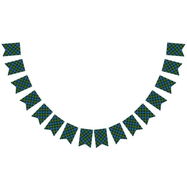 Skotsk klanMacKenzie Tartan Vimplar (Alla)