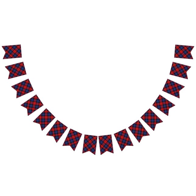 Skotsk klanMacLachlan Tartan Vimplar (Alla)