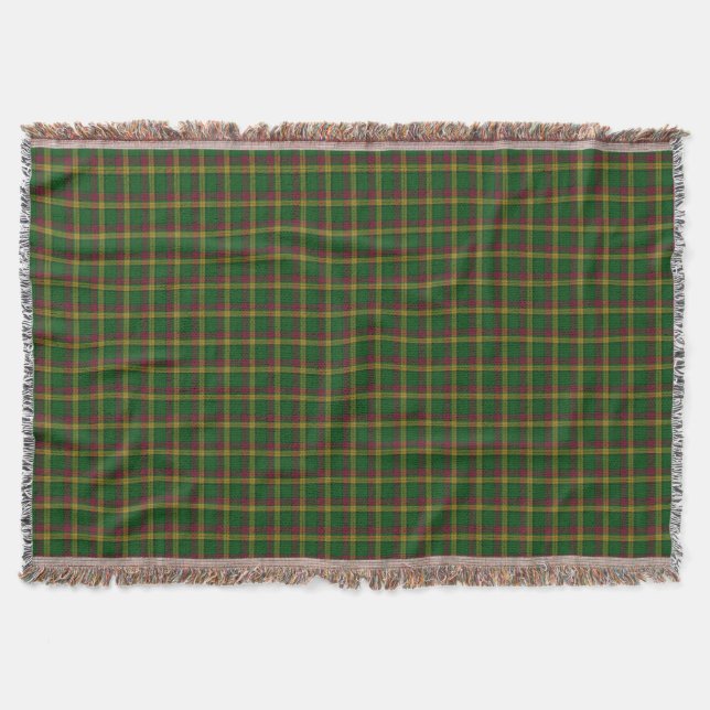 Skotsk klanMacMillan Tartan Filt (Framsidan)