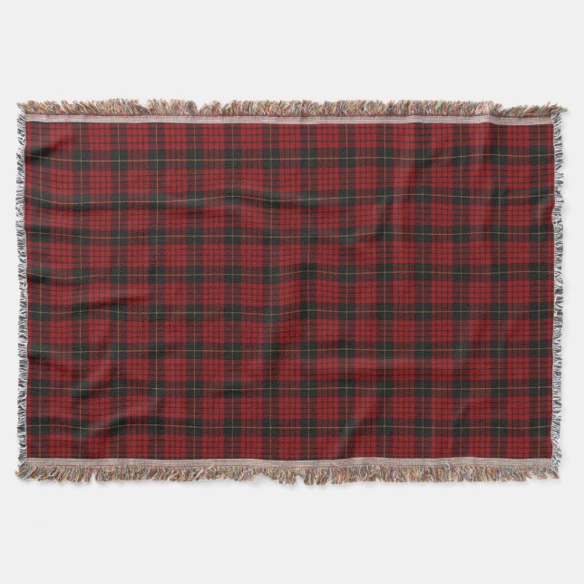 Skotsk klanMacQueen Tartan Mysfilt (Framsidan)
