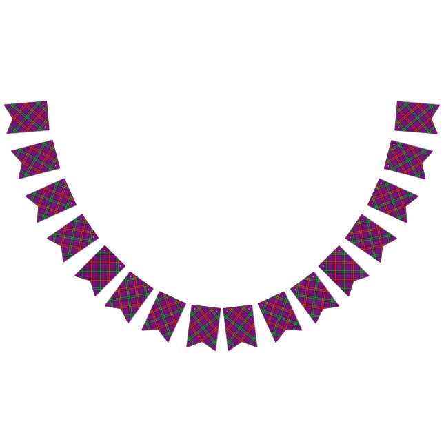 Skotsk klanMontgomery Tartan Vimplar (Alla)