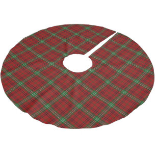 Skotsk klanMorrison Tartan Julgransmatta Borstad Polyester