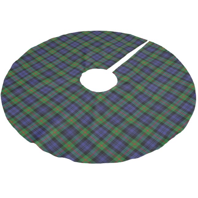 Skotsk klanMurray Tartan Julgransmatta Borstad Polyester (Vinklad)