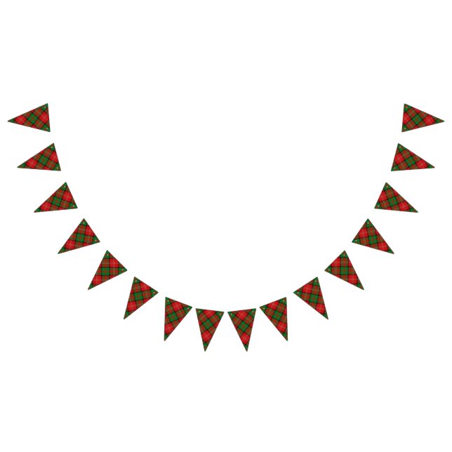 Skotsk klanNisbet Tartan Vimplar (Alla)